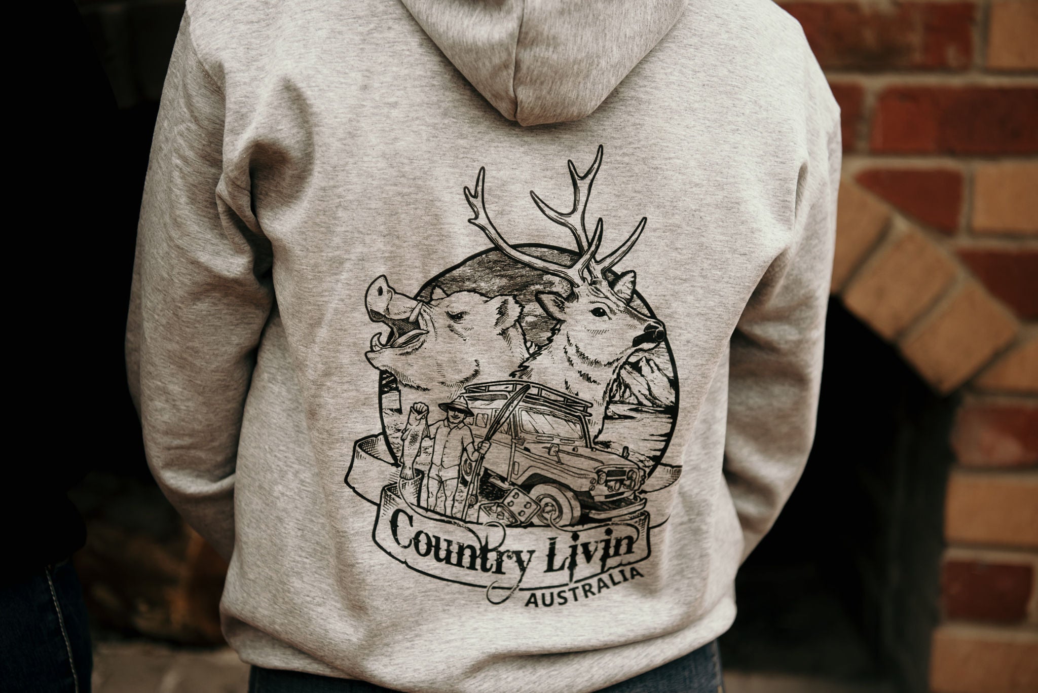 Country Livin Australia Hoodie